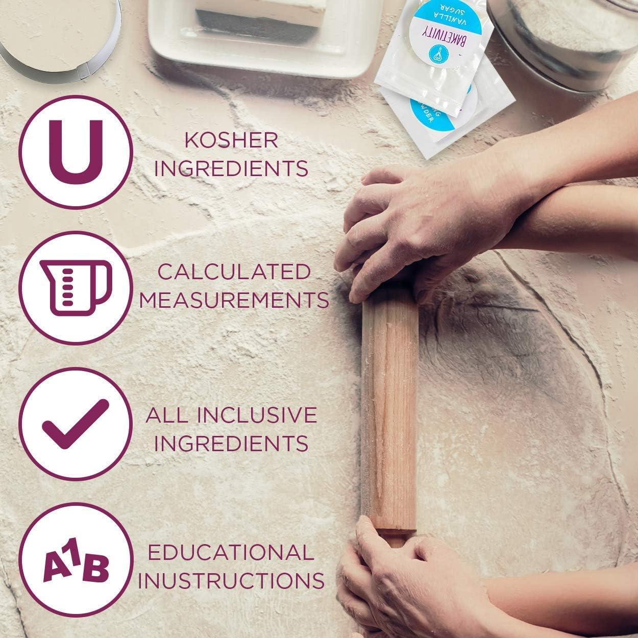 BAKETIVITY Kids Baking DIY Activity Kit - Bake Delicious Bug Cupcakes with Pre-Measured Ingredients – Best Gift Idea for Boys and Girls Ages 6-12