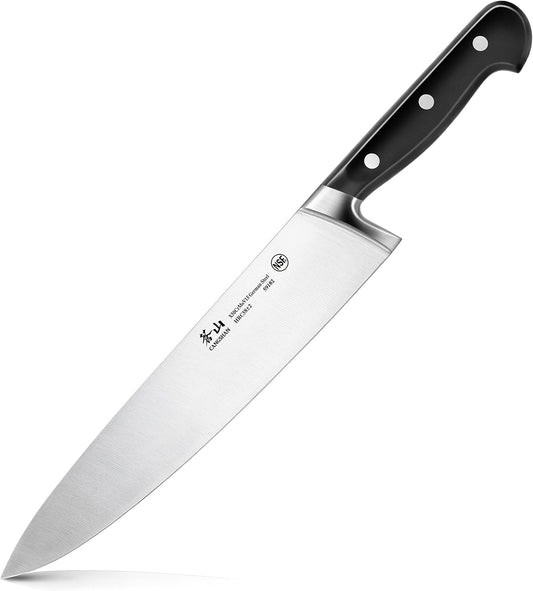 Cangshan V2 Series 59182 German Steel Forged Chef Knife, 9.5-Inch