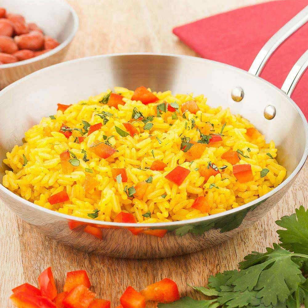 Restaurantware-6.5 Inch Mini Skillet, 1 Curved Cooking Skillet - Stain Resistant, With Handle, Silver Stainless Steel Frying Pan, Dishwasher Safe, For Meals Or Desserts