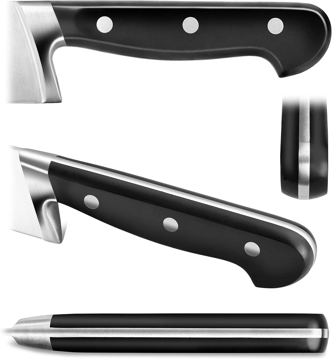 Cangshan V2 Series 1024128 German Steel Forged 23-Piece Knife Block Set, Acacia