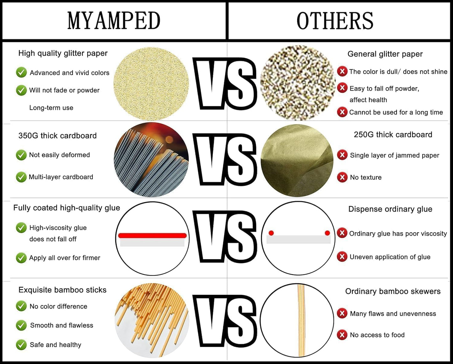 Happy Birthday Cake Topper - Glitter Sky Blue Birthday Cake Top Decorations (Sky Blue)