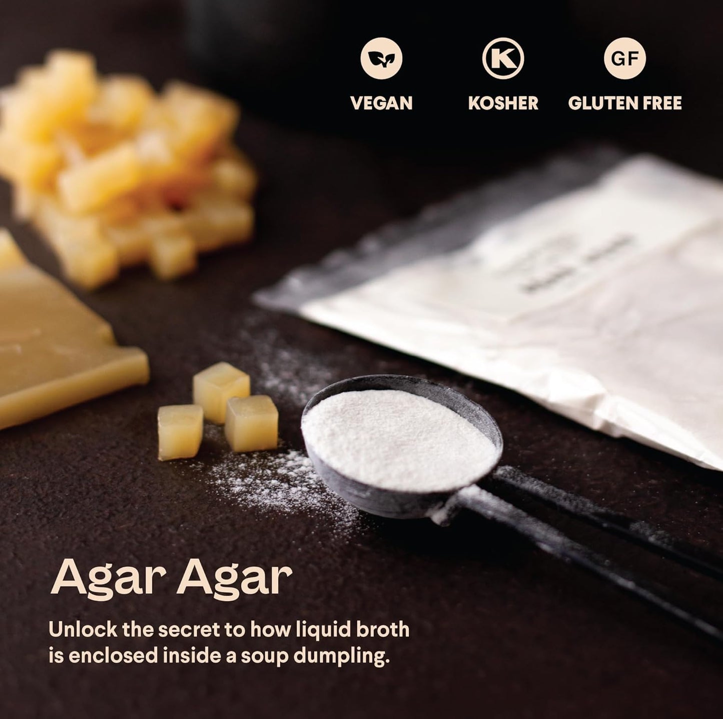 Cooking Gift Set Co. Bamboo Steamer Basket Soup Dumpling Kit - 2 Tier 8-Inch Dumpling Steamer for Cooking with Agar Agar, Roller, Spoon, Liners, Recipes & Step-by-Step Video (6-Piece Set)