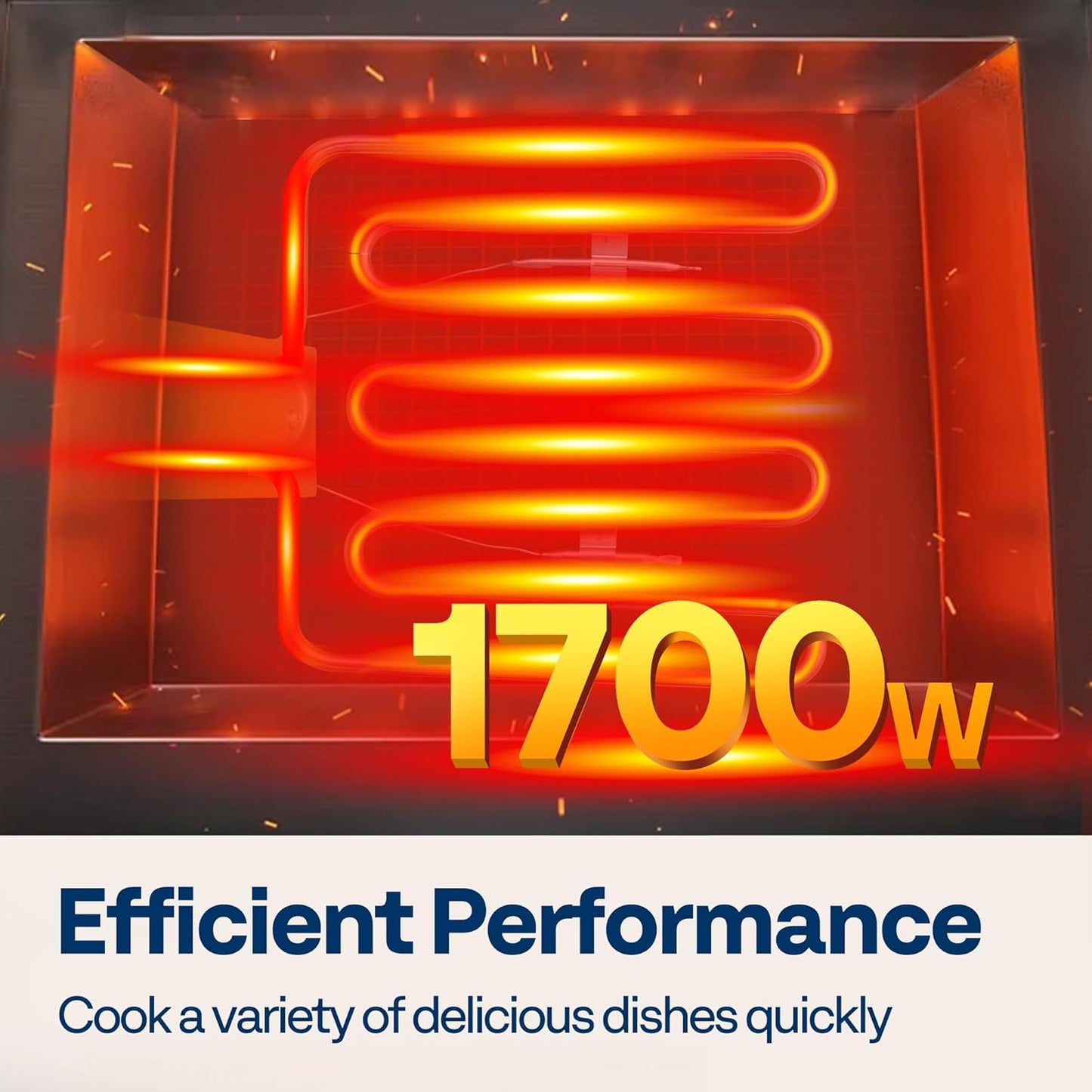 VIVOHOME 1700W 20 QT Electric Deep Fryer with 11.6 QT Removable Basket, Overheat Protection and Temperature Control for Commercial and Home Use