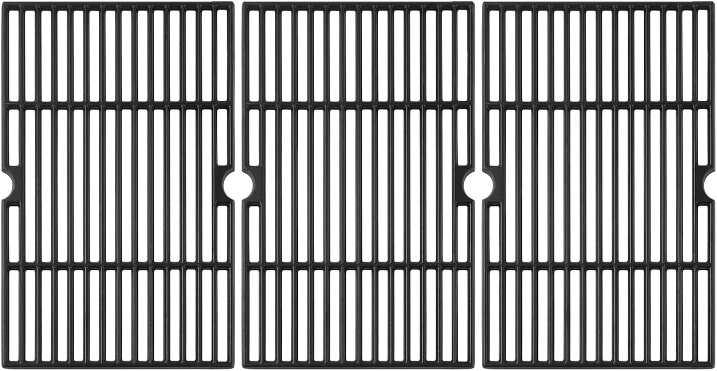 720-0896B 720-0896 Grill Grates Replacement Parts for Nexgrill 6 Burner 730-0898 720-0898 720-0898a 730-0896 730-0896b Grates 17 Inch Cast Iron Cooking Grid Nexgrill Outdoor Gas Grill Parts