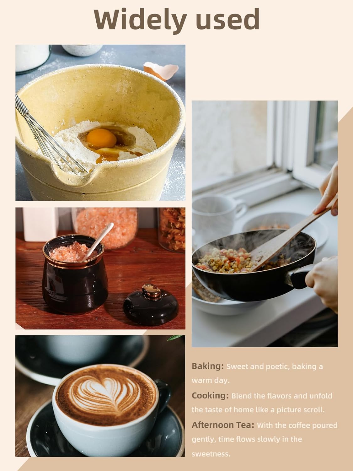 HAOTOP 12oz Sugar Bowl with Lid and Spoon,Simple Ceramic Sugar Jar Sugar Container Sugar Dispenser Coffee Bar Accessories, Modern Kitchen Countertop Canisters, Black