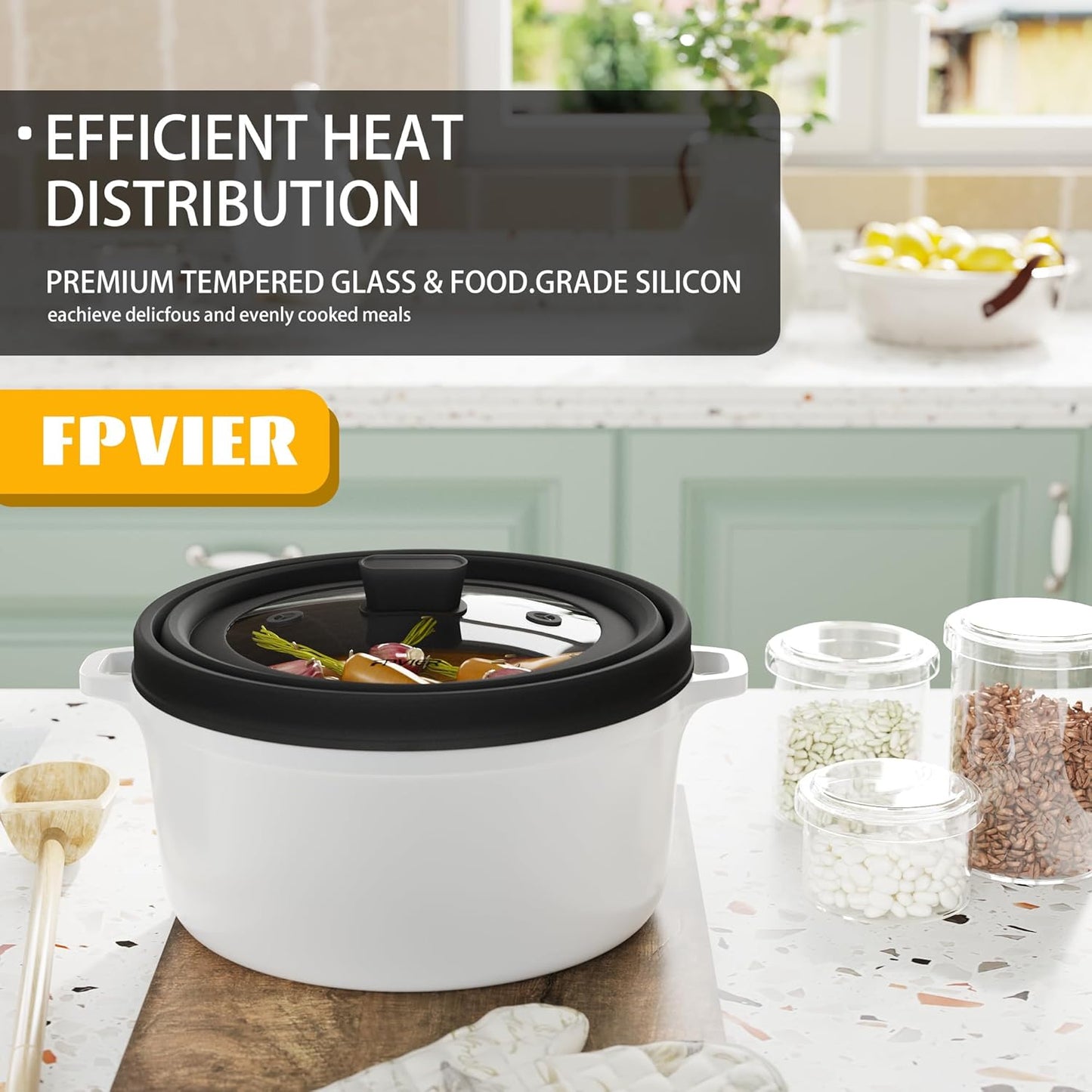 Microwave Splatter Cover, Collapsible Silicone Microwave Plate Cover with Glass for Food, Splatter Guard Lid 10.8 inch Black