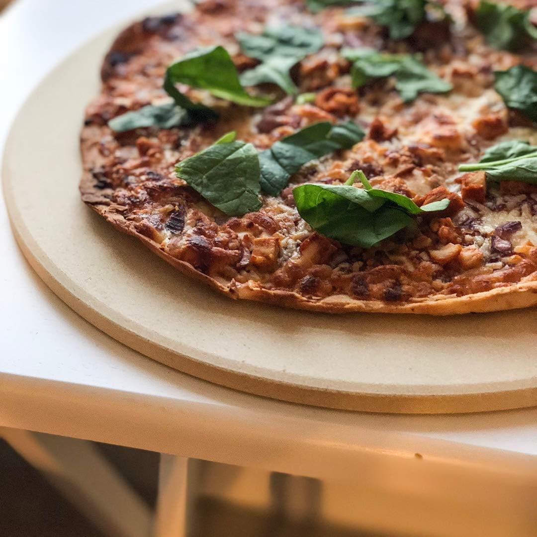 Outset 13 Inch Pizza Grill Stone, 13-Inch