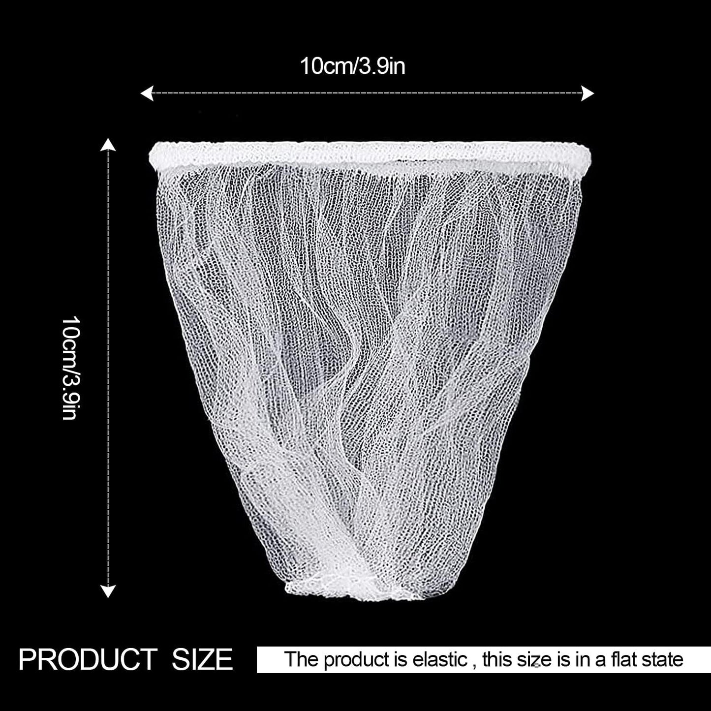 500 Pcs Mesh Sink Strainer Bag, Disposable Kitchen Sink Filter Bag Strainer Nets for Collecting Kitchen Garbage Bathroom Floor Drain