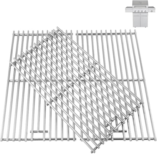 Grill Grates Replacement Parts for Kitchen Aid 720-0745B 720-0745 720-0745A 740-0780 730-0745 860-0012, Grill Grates for Kitchenaid Grill Replacement Parts, 18 7/8" x 9 7/8" Each
