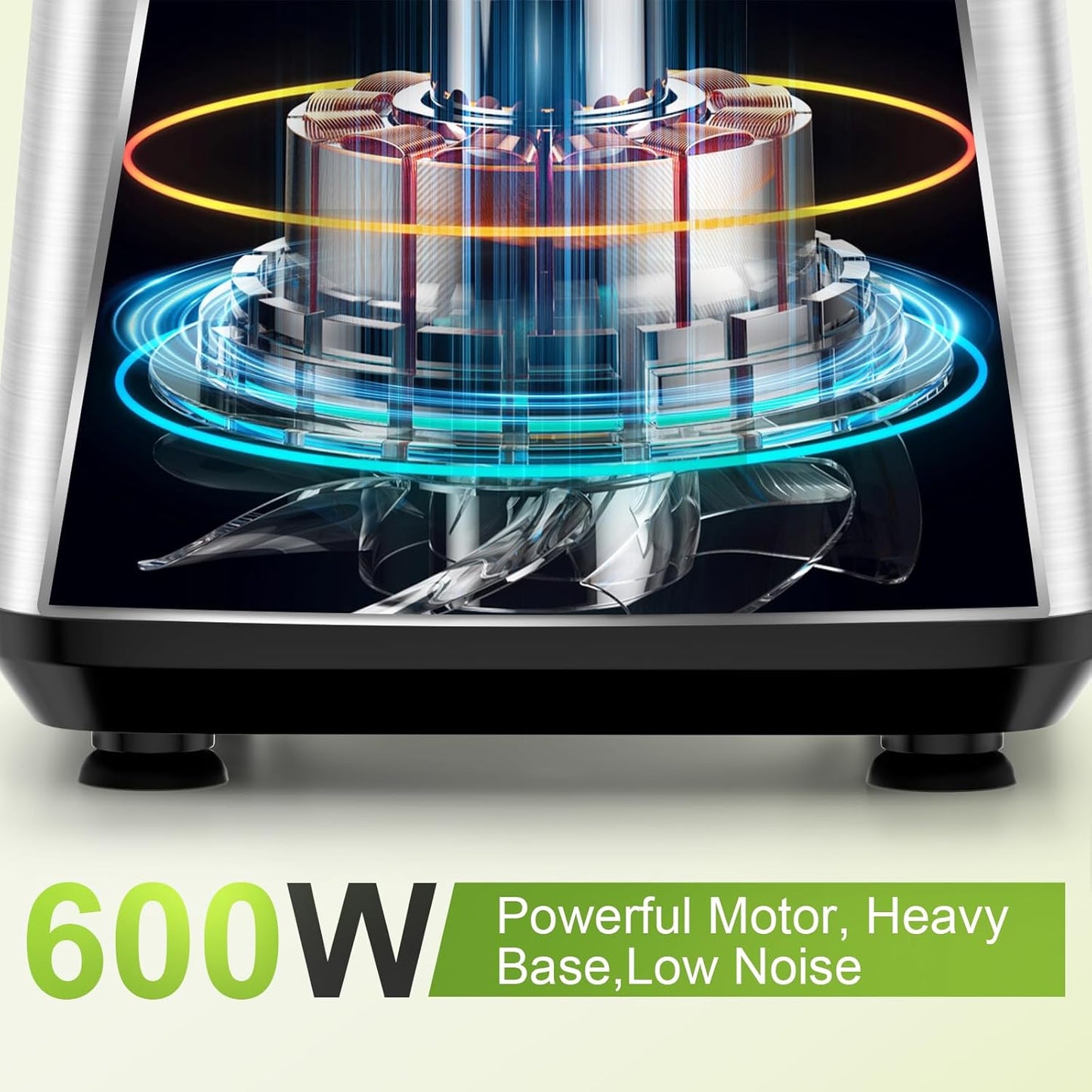 Facelle Electric Food Processor 10 Cup Large Bowl with 6.8oz Grinder, 600W Vegetable Chopper for Mincing, Dicing, Shredding, Puree & Kneading Dough, Great for Cheese Grater, Hummus, Meat and Salsa