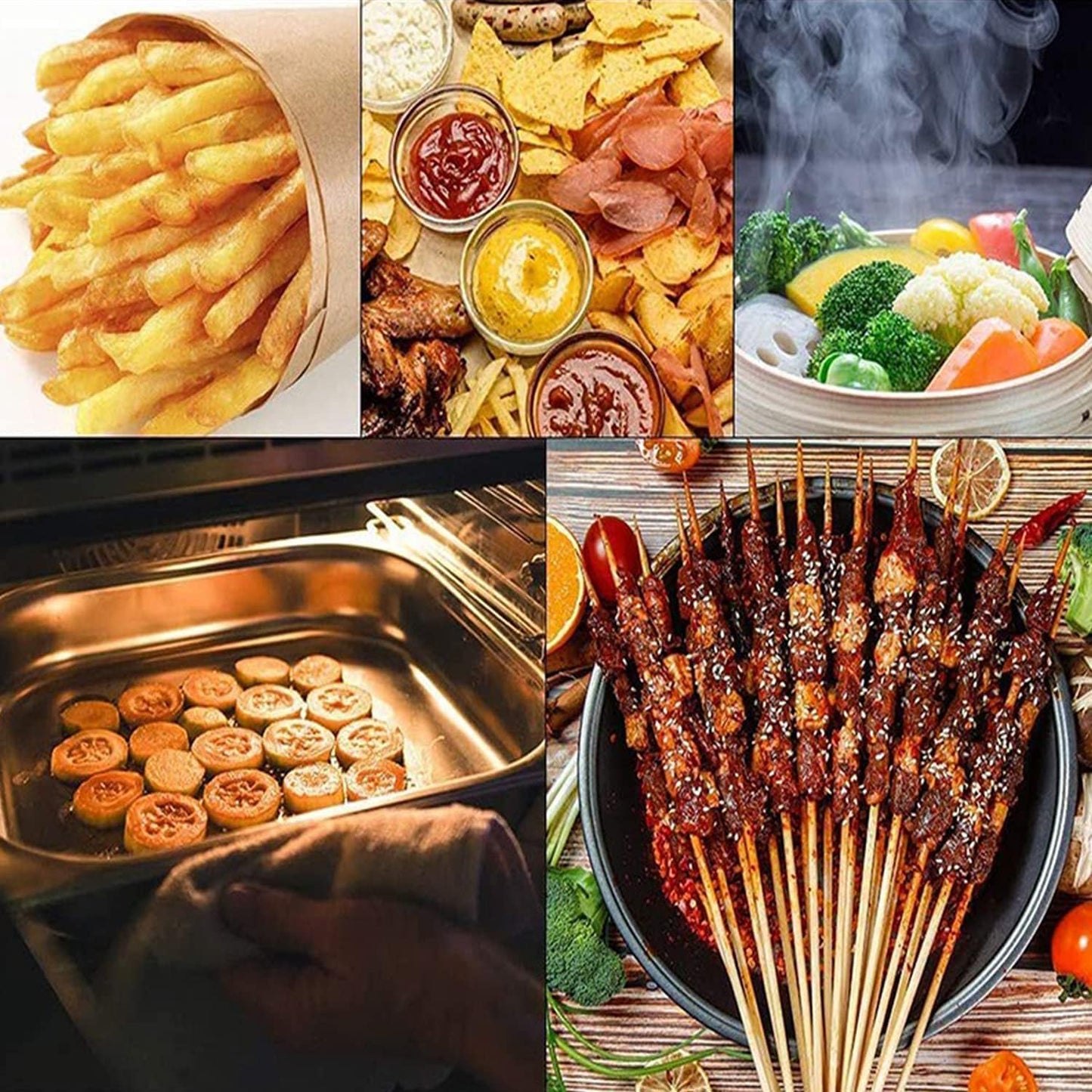 300 Sheets Round Baking Parchment Paper, 6, 8, 10 Inch Non-Stick Cake Pan Parchment Liner for Baking, Grilling and Steaming Bread