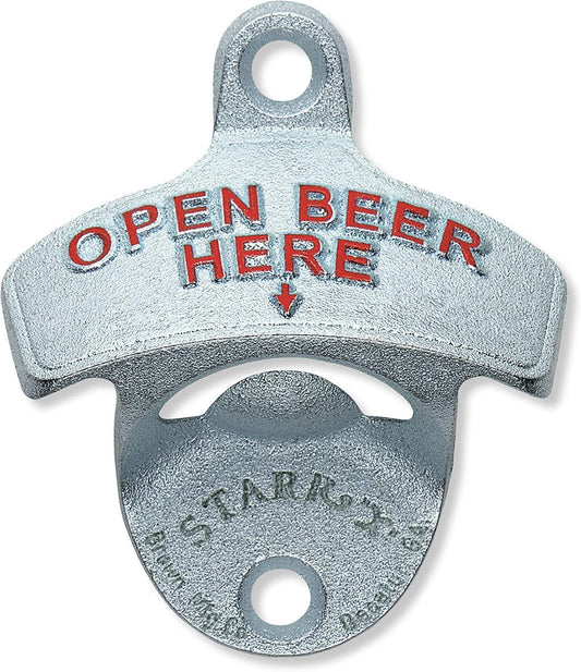 Wall Mounted Open Beer Here Starr X Bottle Opener Bar
