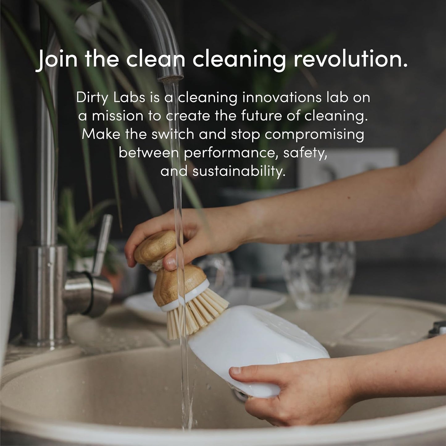 Dirty Labs | Dishwasher Detergent and Booster | Aestival Scent | 48 Loads (1 lb) | Ultra Clean, Spot Free, Quick Wash Optimized | Hyper Concentrated