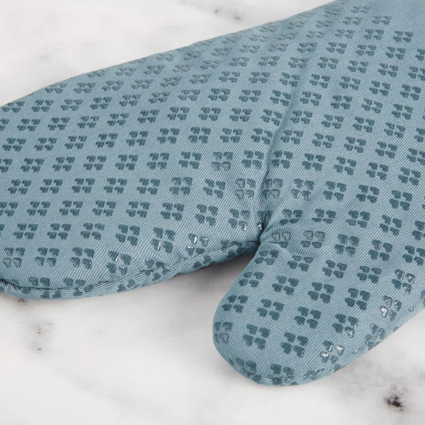 KitchenAid Asteroid Oven Mitt Set, 7"x12.5", Fog Blue, 2 Piece