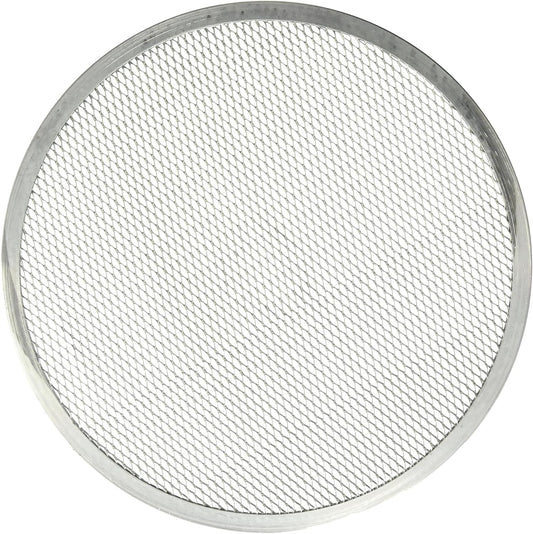 19-inch Aluminum Pizza Screen | Commercial Grade Pizza/Baking Screen for Oven | Pizza Baking Tray for Home And Restaurant | Round, Aluminum, 19-inch [1PK]