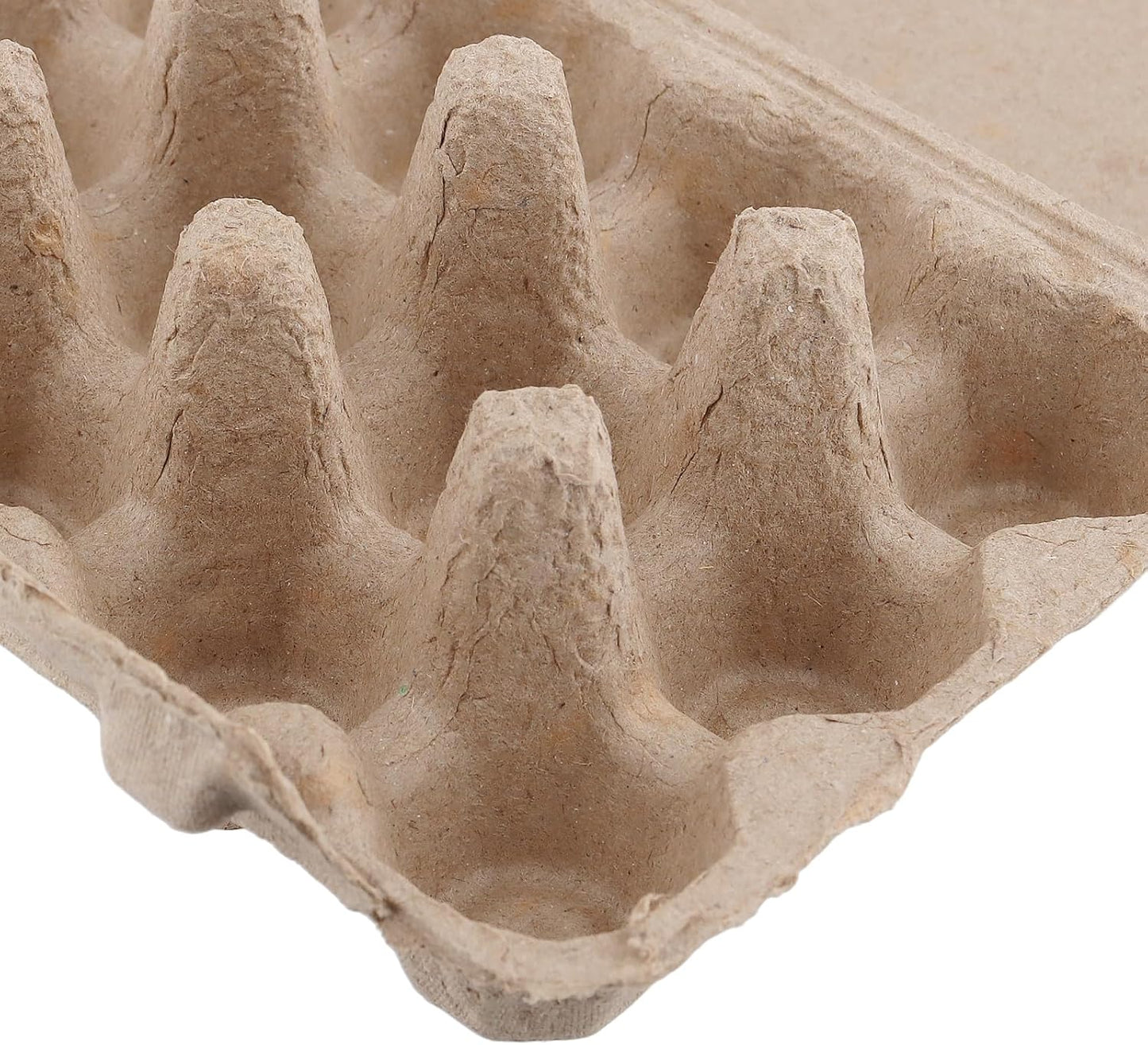 60 Pack 12 Count Quail Egg Cartons, Paper Pulp Quail Egg Holders, Bulk Quail Egg Container Boxes for Storage Quail Egg for Market, Family, Refrigerator, Farm