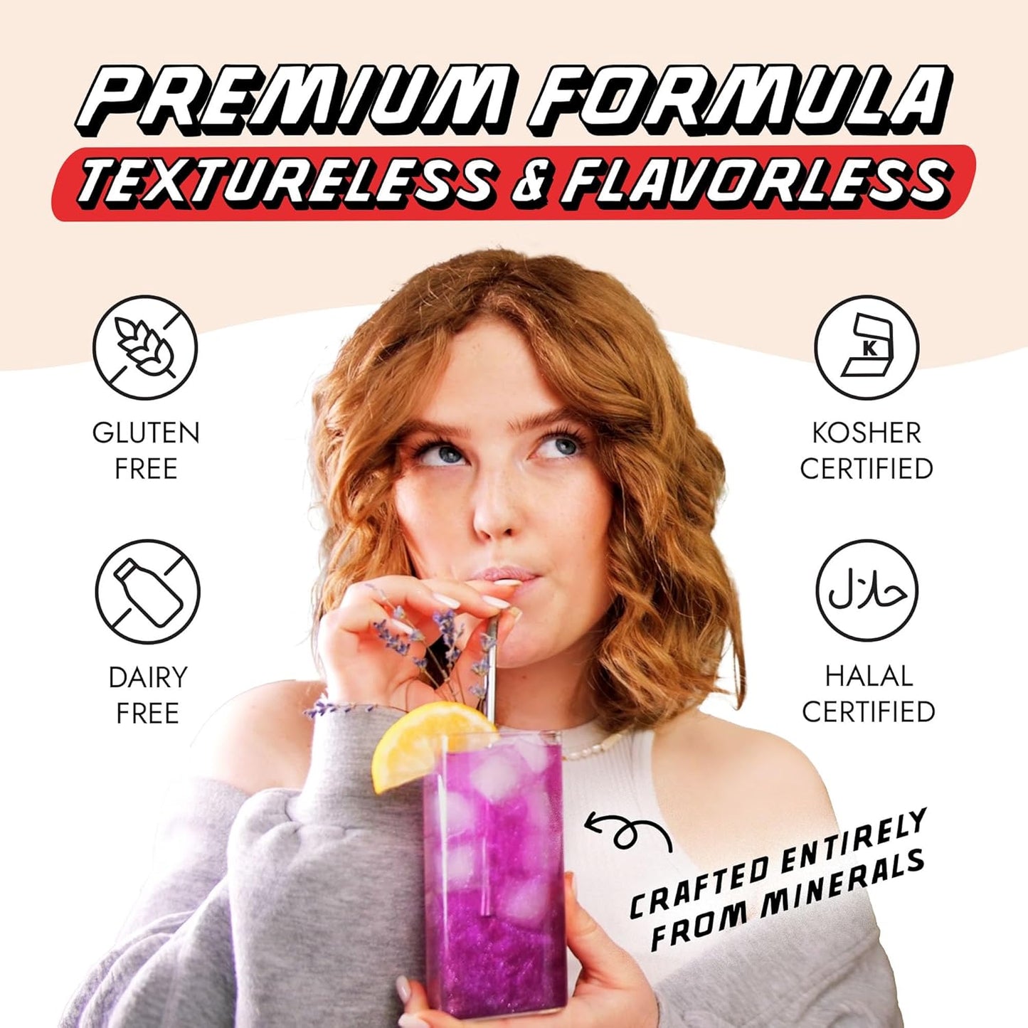 MONÉGASQUE Snow White Edible Glitter for Drinks 10g – White Edible Glitter for Cakes & Halloween Cocktails - Champagne & Cocktail Drink Shimmer - Cake Decorations Spray & Food Decorating Sprinkles