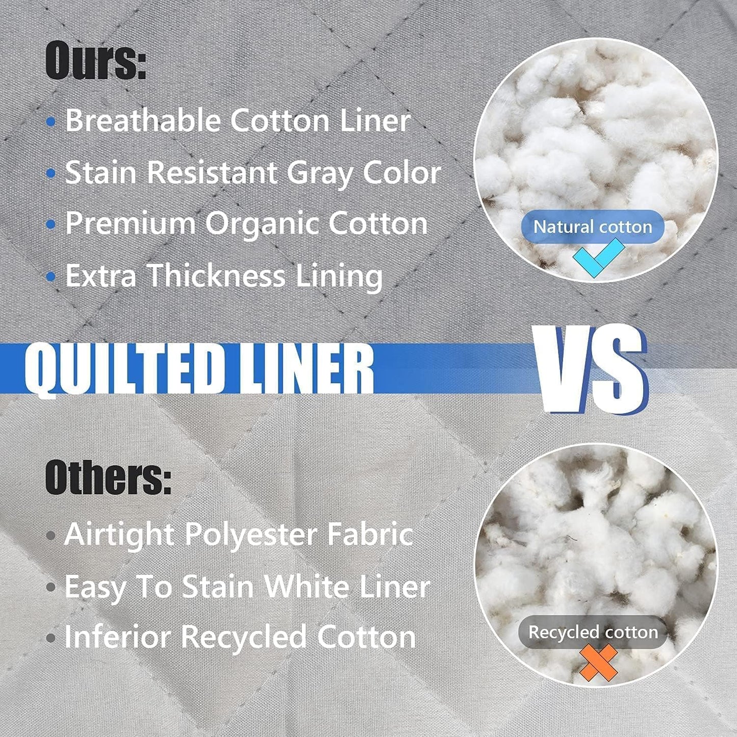 Rorecay Extra Long Oven Mitts and Pot Holders Sets: Heat Resistant Silicone Oven Mittens with Mini Oven Gloves Hot Pads Potholders for Kitchen Baking Cooking, Quilted Liner, Pack of 6 (Lake Blue)