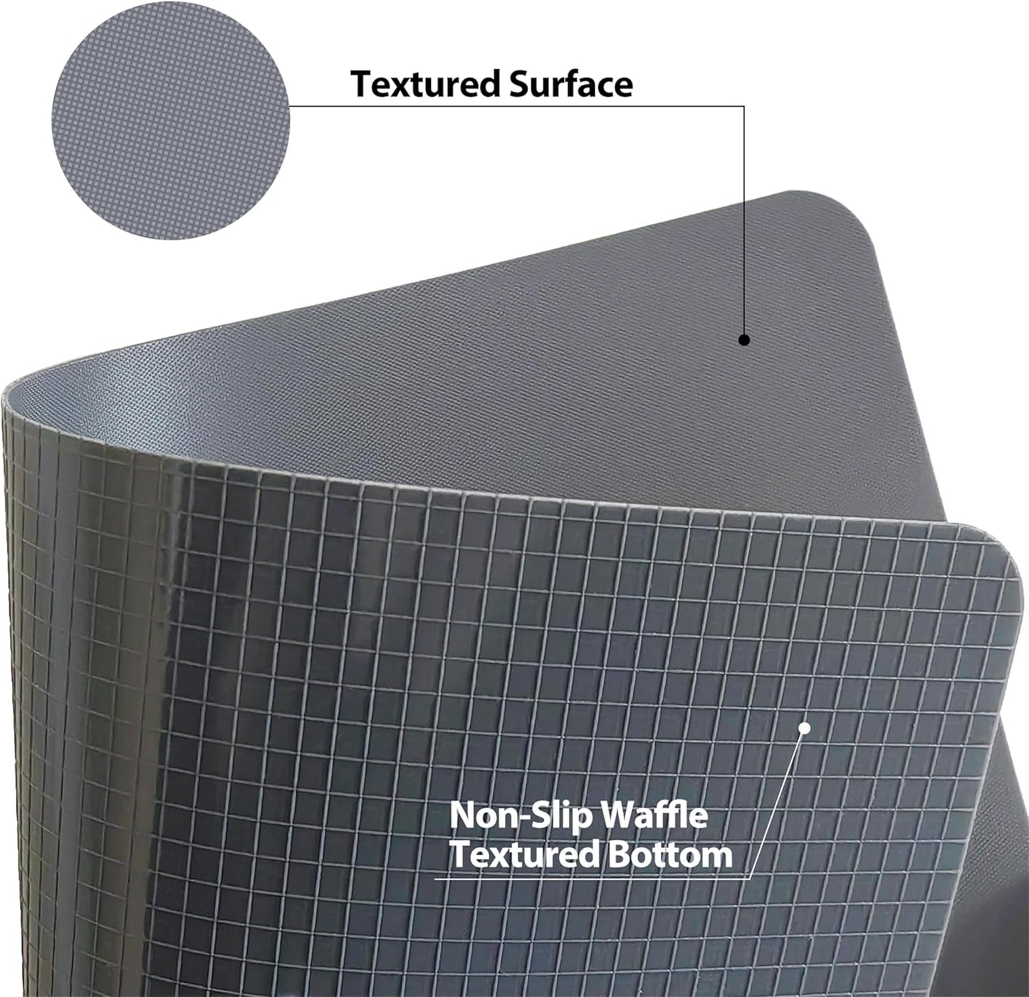 WK Flexible Plastic Cutting Boards for Kitchen, 6 Pieces Cutting Board Mats, Thin Cutting Board Sheets, Dishwasher Safe, BPA Free, Multi Sizes Set of 6