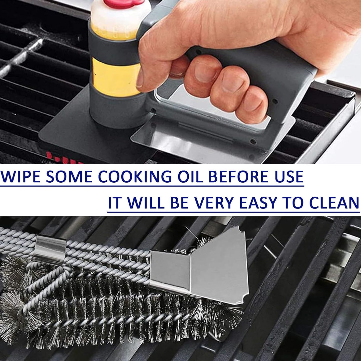 Genesis Cooking Grates for Weber Genesis 300 Series Genesis E310 E320 E330 S310 S320 S330, 19.5" Cast Iron Grill Grates Replacement Parts for Weber 7524 7528