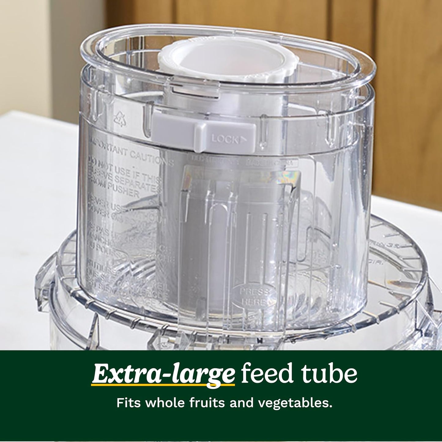 Cuisinart 7-Cup Pro Classic Food Processor, 600-Watt Motor, Vegetable Chopper & Blender for Mincing, Dicing, Shredding, Puree & Kneading Dough, DLC-10SYP1, White