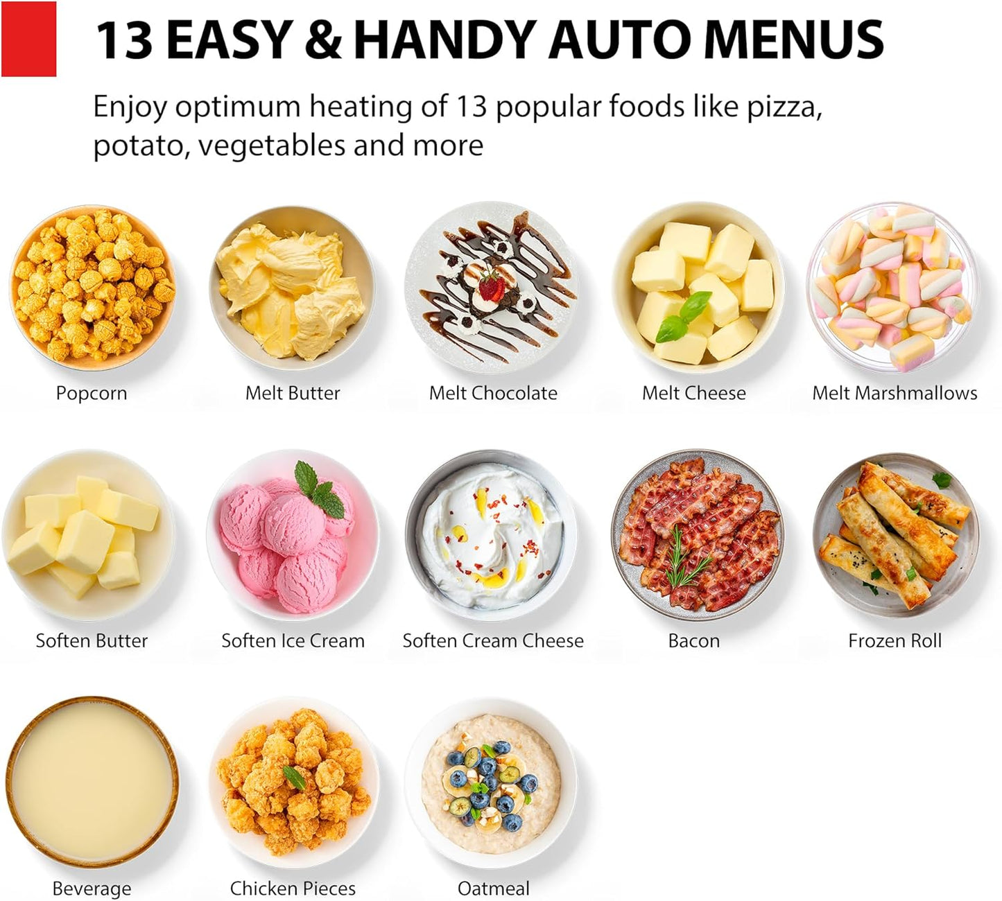 TOSHIBA ML4-EM12PA(BS) Countertop Microwave Oven with Stylish Design As Kitchen Essentials, Smart Sensor, 13 Auto Menus&Mute Function, 1.2 Cu Ft with 12.4" Turntable, 1000W, Black Stainless Steel