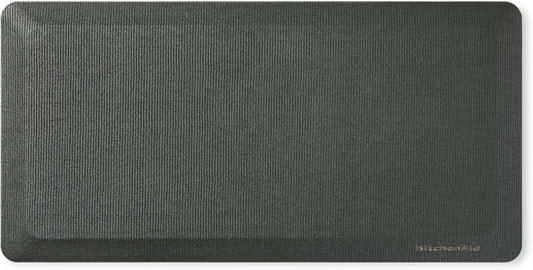 KitchenAid Gourmet Series Kitchen Comfort Gel Mat, Solid Basketweave, Deep Forest Green, 20"x39"