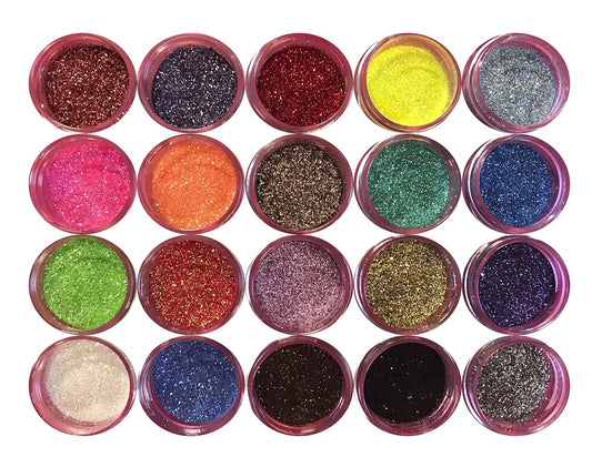 Disco Cake™ MULTICOLOR SET (20 colors) 5g each container, cakes, cupcakes, fondant, decorating, cake pops By Oh! Sweet Art